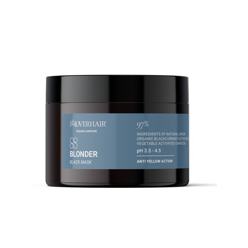ROVERHAIR Hidratantna crna maska sa anti-žutim efektom Blonder Black Mask 250ml ROVERHAIR Hidratantna crna maska sa anti-žutim efektom Blonder Black Mask 250ml