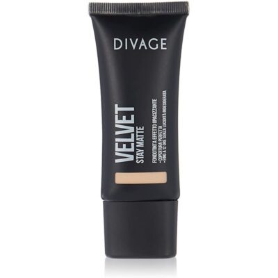 Divage Velvet Stay Matte Foundation - No.(02) Porcelain - 30ml 1.01 Fl Oz