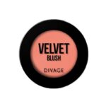 Divage Velvet Compact Powder Blush No. 8703 Peach