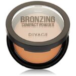 Divage Bronzing Compact Powder Number (02) Gold 9 G