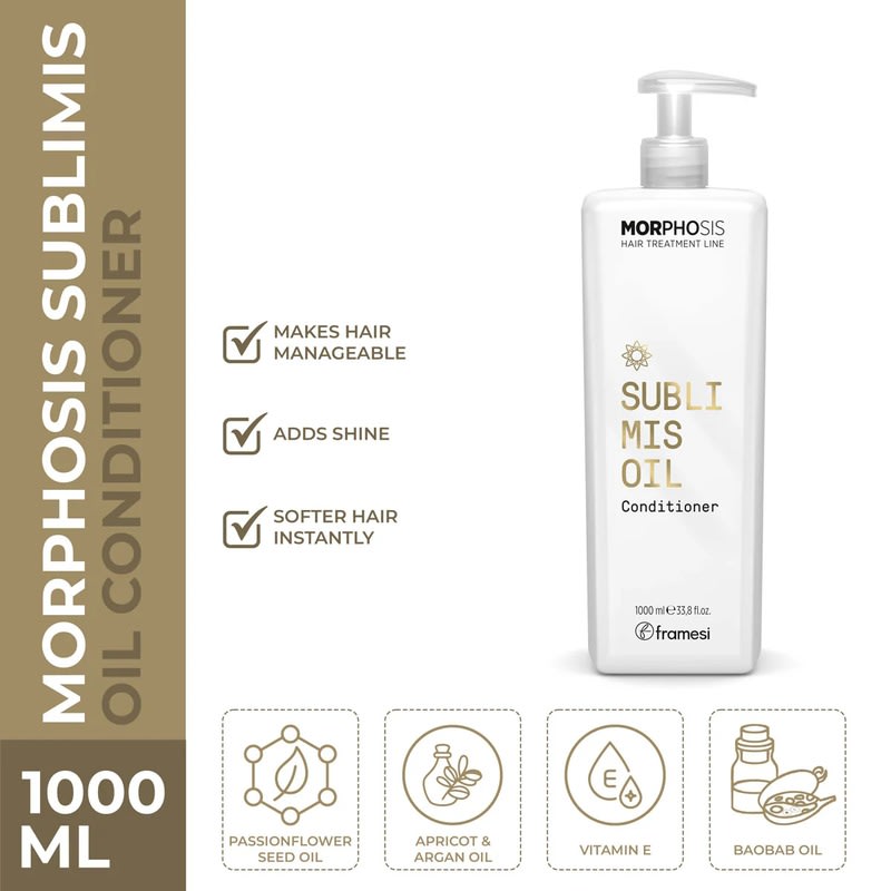 Framesi - Morphosis Sublimis Oil Conditioner - 1000ml Framesi - Morphosis Sublimis Oil Conditioner - 1000ml