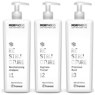 Framesi Morphosis Restructure Shampoo Filler Precious Fluid 1000 ml Trattamento di Ricostruzione Profonda