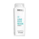 FRAMESI Morphosis Love Extension Shampoo 8.4 fl oz Shampoo for Hair Extensions and Wigs Natural Ingredients Gently Cleanses and Hydrates Color Safe
