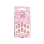 Elegant Touch False Nails Oval Medium Length - Velvet Rose