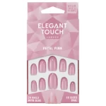 Elegant Touch False Nails Oval Medium Length - Petal Pink
