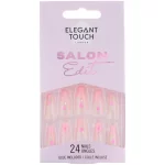 Elegant Touch Salon Edit False Nails Squareletto Long Length - Angel Energy