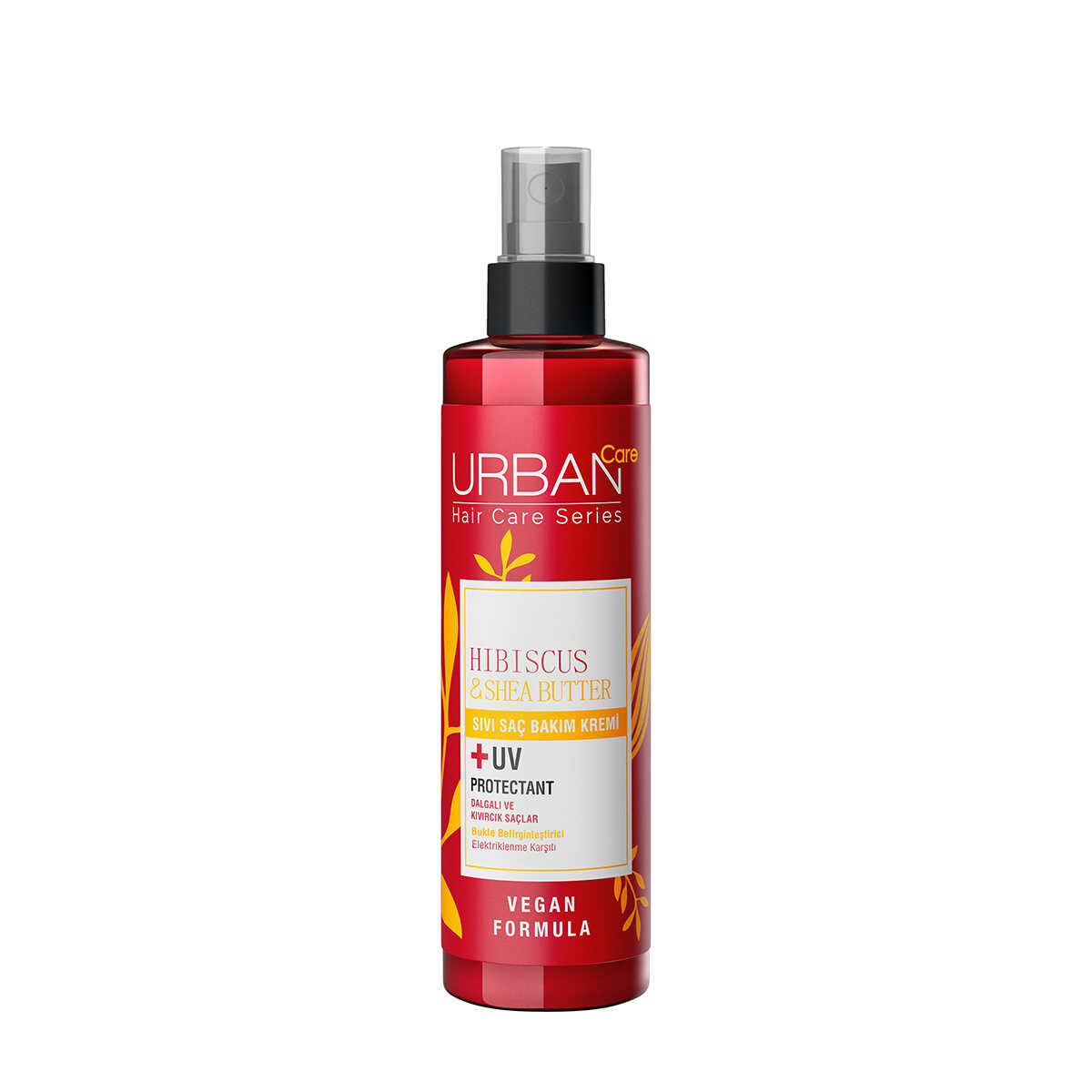 hibiscus-shea-butter-leave-in-conditioner-spray-2508-66-B URBAN Care Twisted Curl Hibiscus & Shea Butter Leave-In Conditioner Spray - Image 1