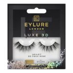 Eylure London Luxe 3D Faux Mink Black Eyelashes - Heart