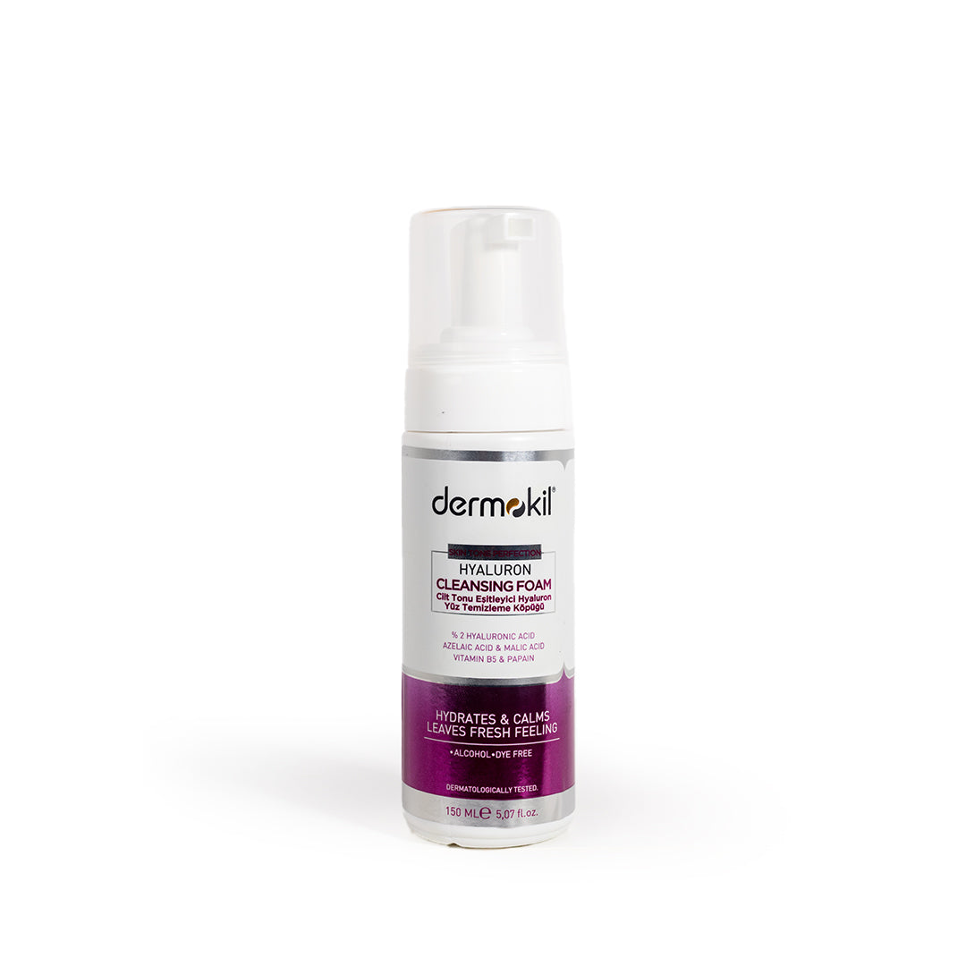 Skin Tone Evening Hyaluron Face Cleansing Foam 150ml By DERMOKIL - Image 1