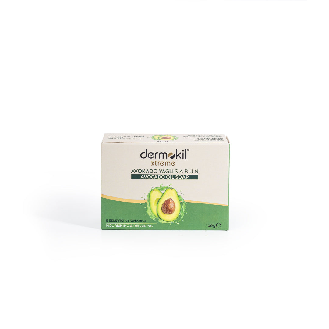 Avocado Oil Solid Care Soap 100g By DERMOKIL - Image 1