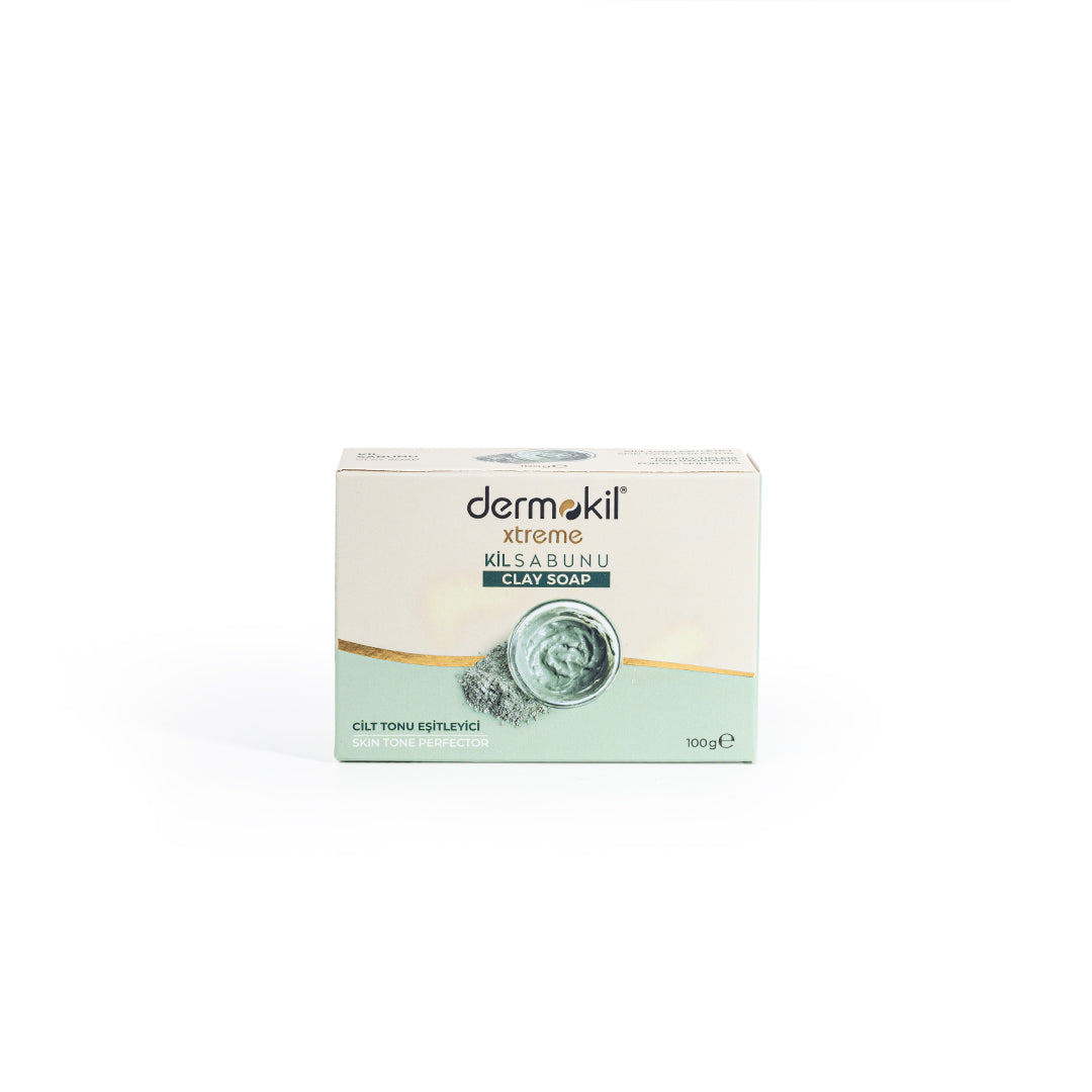 Clay Infused Natural Solid Care Soap 100g By DERMOKIL - Image 1