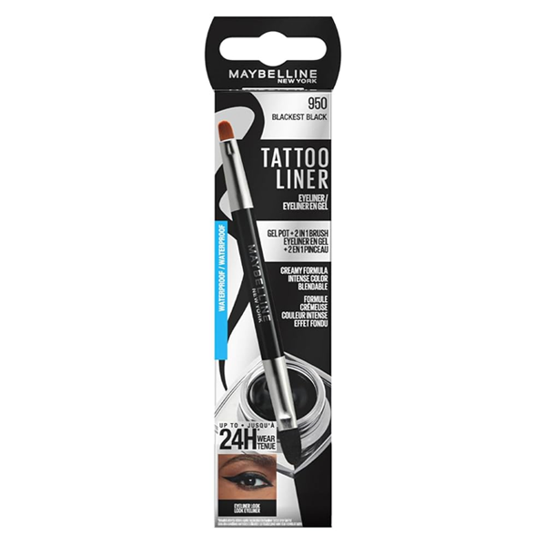 Maybelline Tattoo Liner Waterproof 950 Blackest Black - Image 1